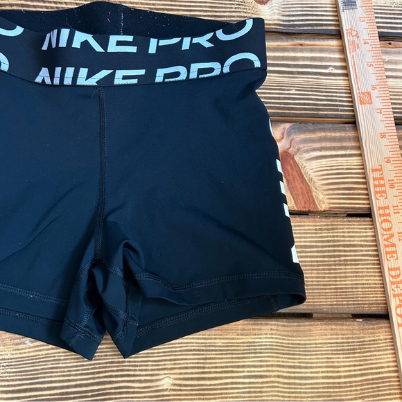 Nike Pro Black Spandex Shorts Size Small - Picture 3 of 5